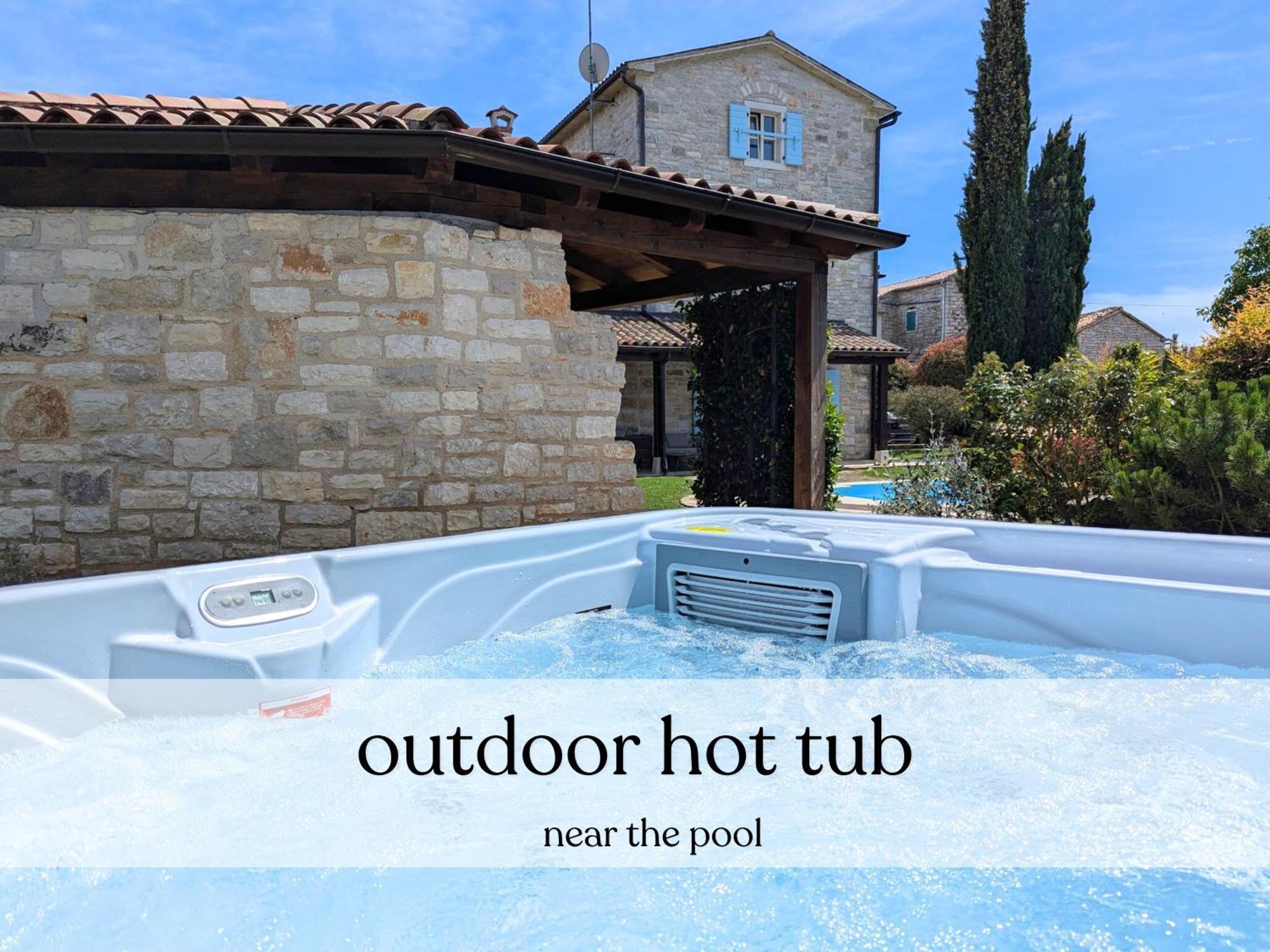 Villa Paolina With Hot Tub Višnjan Exterior foto